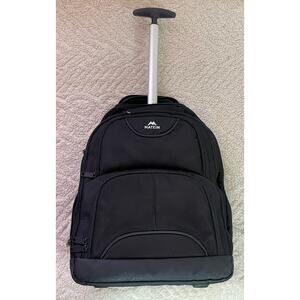 MATEIN Rolling Backpack, 17 inch Water Resistant Wheeled Laptop Backpack